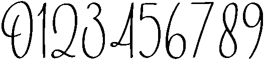 Signature Regular otf (400) Font OTHER CHARS