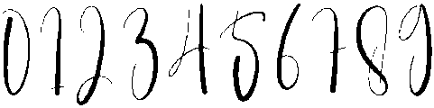 Signature Regular otf (400) Font OTHER CHARS