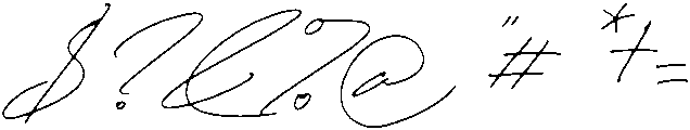 Signature Regular otf (400) Font OTHER CHARS
