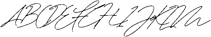Signature Regular otf (400) Font UPPERCASE