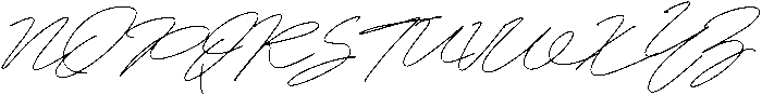Signature Regular otf (400) Font UPPERCASE