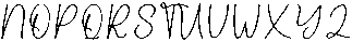 Signature Regular otf (400) Font UPPERCASE