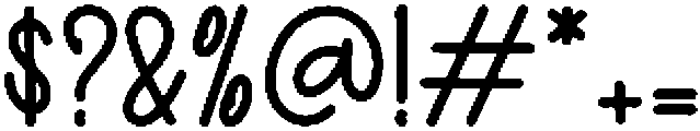 Signature Regular otf (400) Font OTHER CHARS