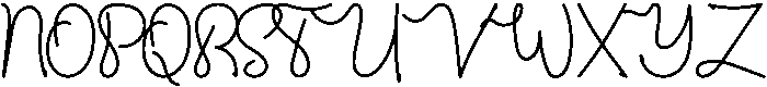 Signature Regular otf (400) Font UPPERCASE