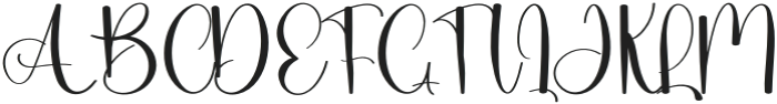 Signature Sagetarius Regular otf (400) Font UPPERCASE