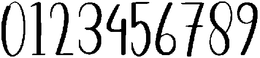 Signature Samantha Regular otf (400) Font OTHER CHARS