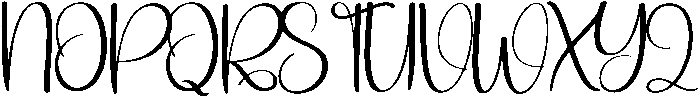Signature Samantha Regular otf (400) Font UPPERCASE