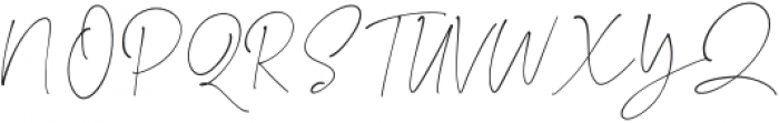 Signature Script Font Regular otf (400) Font UPPERCASE