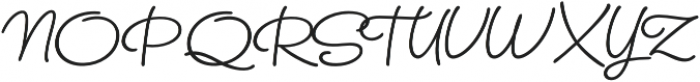 Signature Script otf (400) Font UPPERCASE
