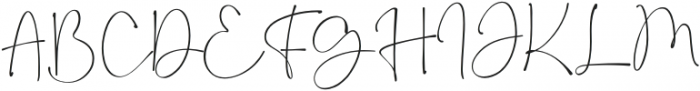 Signature Signature otf (400) Font UPPERCASE