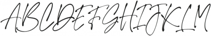 Signature United otf (400) Font UPPERCASE