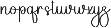 Signature Wedding Regular otf (400) Font LOWERCASE