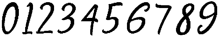 Signature otf (400) Font OTHER CHARS