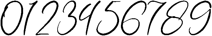 Signature otf (400) Font OTHER CHARS