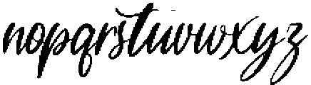 Signature otf (400) Font LOWERCASE
