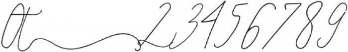 SignatureScript1Right ttf (400) Font OTHER CHARS