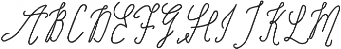 SignatureScriptBold ttf (700) Font UPPERCASE