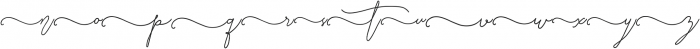 SignatureScriptBoldLeft ttf (700) Font LOWERCASE