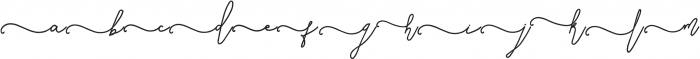 SignatureScriptExtraBoldLeft ttf (700) Font LOWERCASE