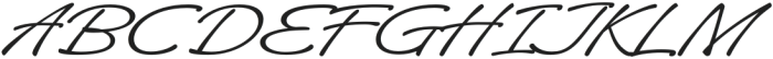 Signaturide Script otf (400) Font UPPERCASE