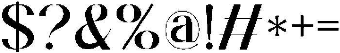 Signet Regular ttf (400) Font OTHER CHARS