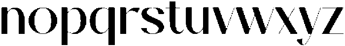 Signet Regular ttf (400) Font LOWERCASE