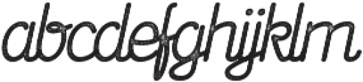 Signist 01 Rough otf (400) Font LOWERCASE