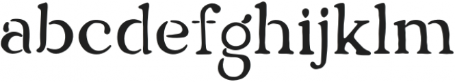 Signny Regular otf (400) Font LOWERCASE