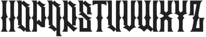 Sikstu Regular otf (400) Font UPPERCASE