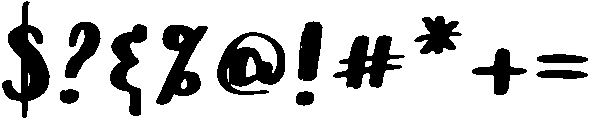 Sileighty otf (400) Font OTHER CHARS