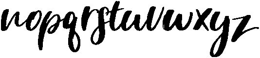 Sileighty otf (400) Font LOWERCASE