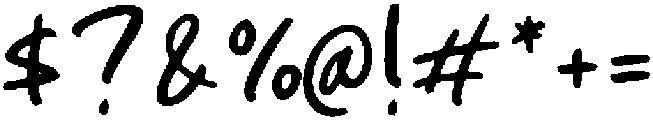 Silent Diary otf (400) Font OTHER CHARS