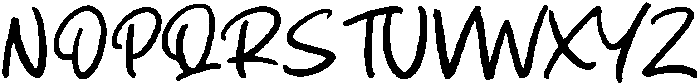 Silent Diary otf (400) Font UPPERCASE