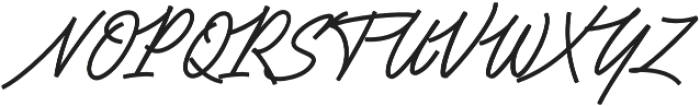 Silent Fighter otf (400) Font UPPERCASE