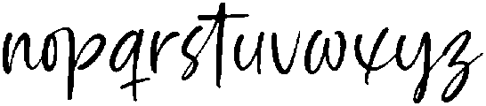 Silent Joy otf (400) Font LOWERCASE