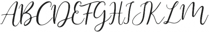 Silent Night Regular otf (400) Font UPPERCASE