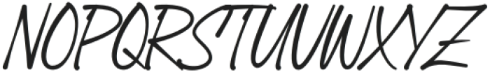 SilentThinker otf (100) Font UPPERCASE