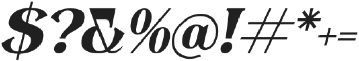 Silenta Vintage Italic otf (400) Font OTHER CHARS