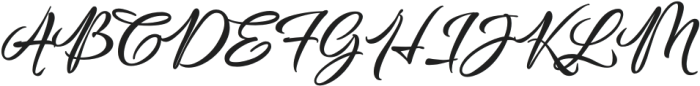 Silgar Wavy Regular otf (400) Font UPPERCASE