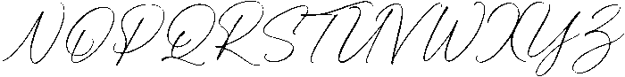 Silhouette otf (400) Font UPPERCASE