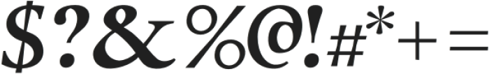 Silian Calligraphy Regular otf (400) Font OTHER CHARS