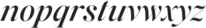 Silk Serif Medium Italic otf (500) Font LOWERCASE