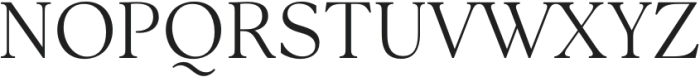 Silk Serif Text Light otf (300) Font UPPERCASE
