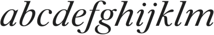 Silk Serif Text Regular Italic otf (400) FONT