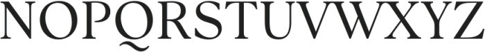 Silk Serif Text Regular otf (400) Font UPPERCASE