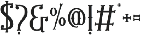 SilkMasder-Regular otf (400) Font OTHER CHARS