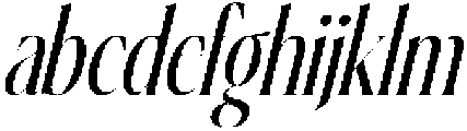 Silkigfined Italic otf (400) FONT