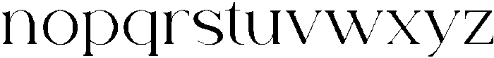Silkroad Regular otf (400) Font LOWERCASE
