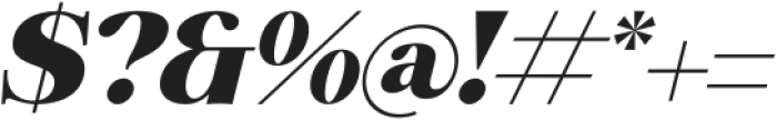 Silktop Quest Italic otf (400) Font OTHER CHARS