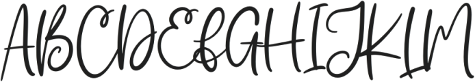 Sillie Gilligan otf (400) Font UPPERCASE